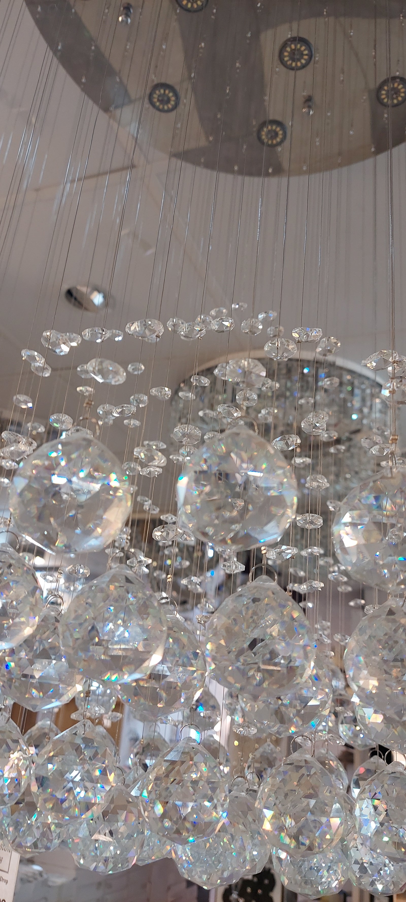 Modern Crystal Dropping LED Chandelier Light(1911-600)