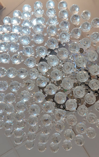 Modern Crystal Dropping LED Chandelier Light(1911-600)