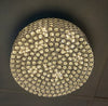 Crystal Square / Circular Pendant & Flash mounted Warm LED ceiling light