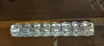 Bar Crystallic Colour changing LED Incorporated suspended Ceiling light (H89341-8)