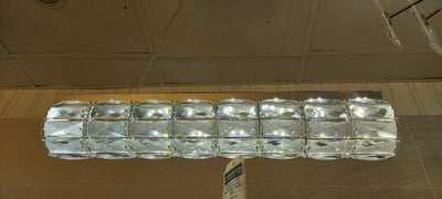 Bar Crystallic Colour changing LED Incorporated suspended Ceiling light (H89341-8)