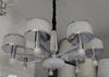 Modern Upwards Cylindrical Ceiling Light 2139-8+4-2tier and 1 tier