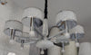 Modern Upwards Cylindrical Ceiling Light 2139-8+4-2tier and 1 tier