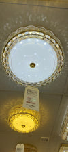 Circular glass frame -shaded light-with Colour Changing Function- Flush Mounted Ceiling light 6645/500,400,300