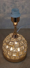 Thin metallic frame crystallic table lamp with incorporated LED [CDG02 | CDS02]