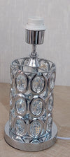 Thin metallic frame crystallic table lamp with incorporated LED-KL1072