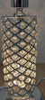 Thin metallic frame crystallic table lamp with incorporated LED [HGC01 | HSC01]