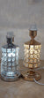 Thin metallic frame crystallic table lamp with incorporated LED [CDG01 | CDS01]