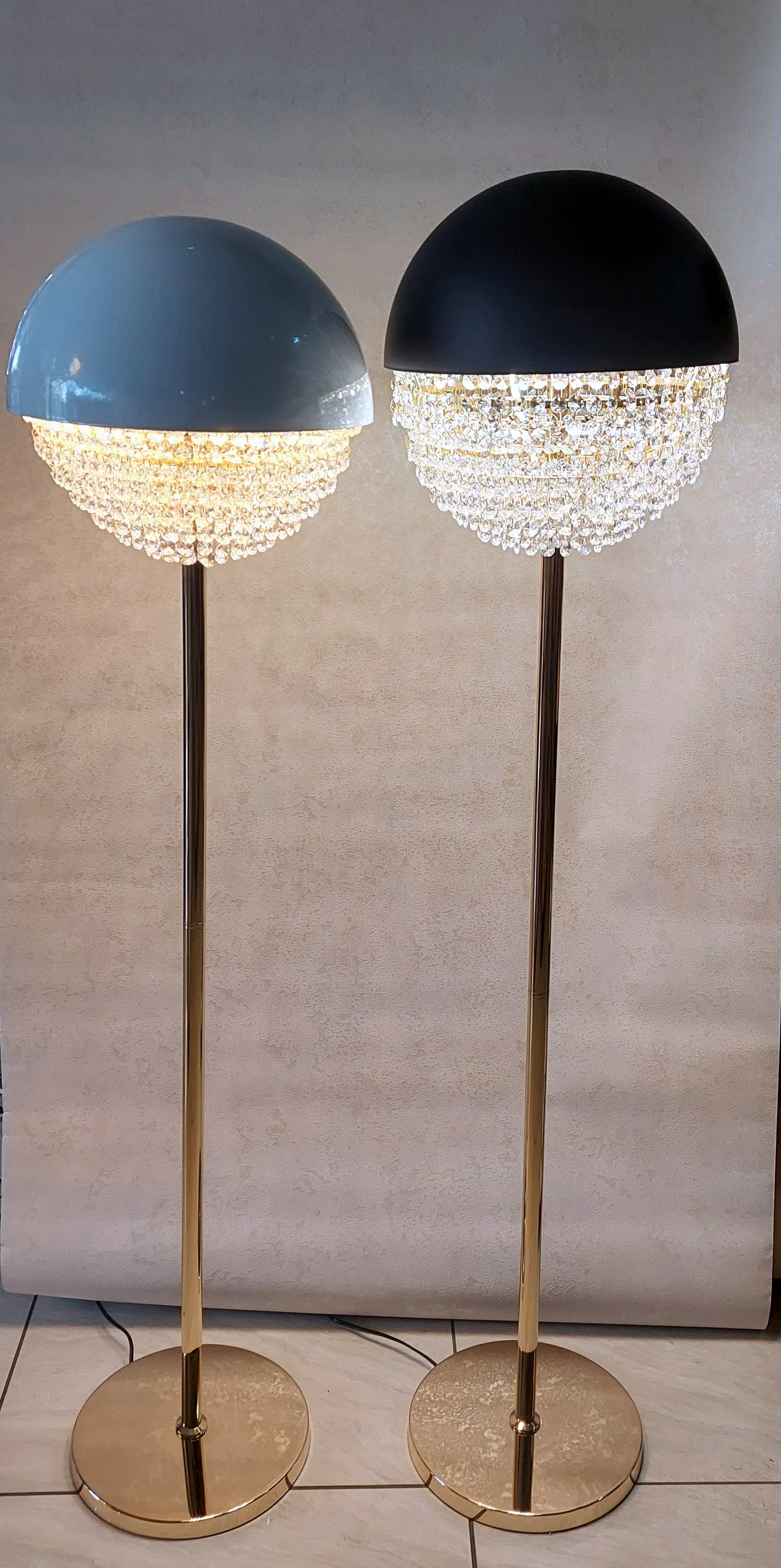 Dune Crystal Pendant Ceiling Light-with matching Floor & Table Lamp with Different colour and design-Y806
