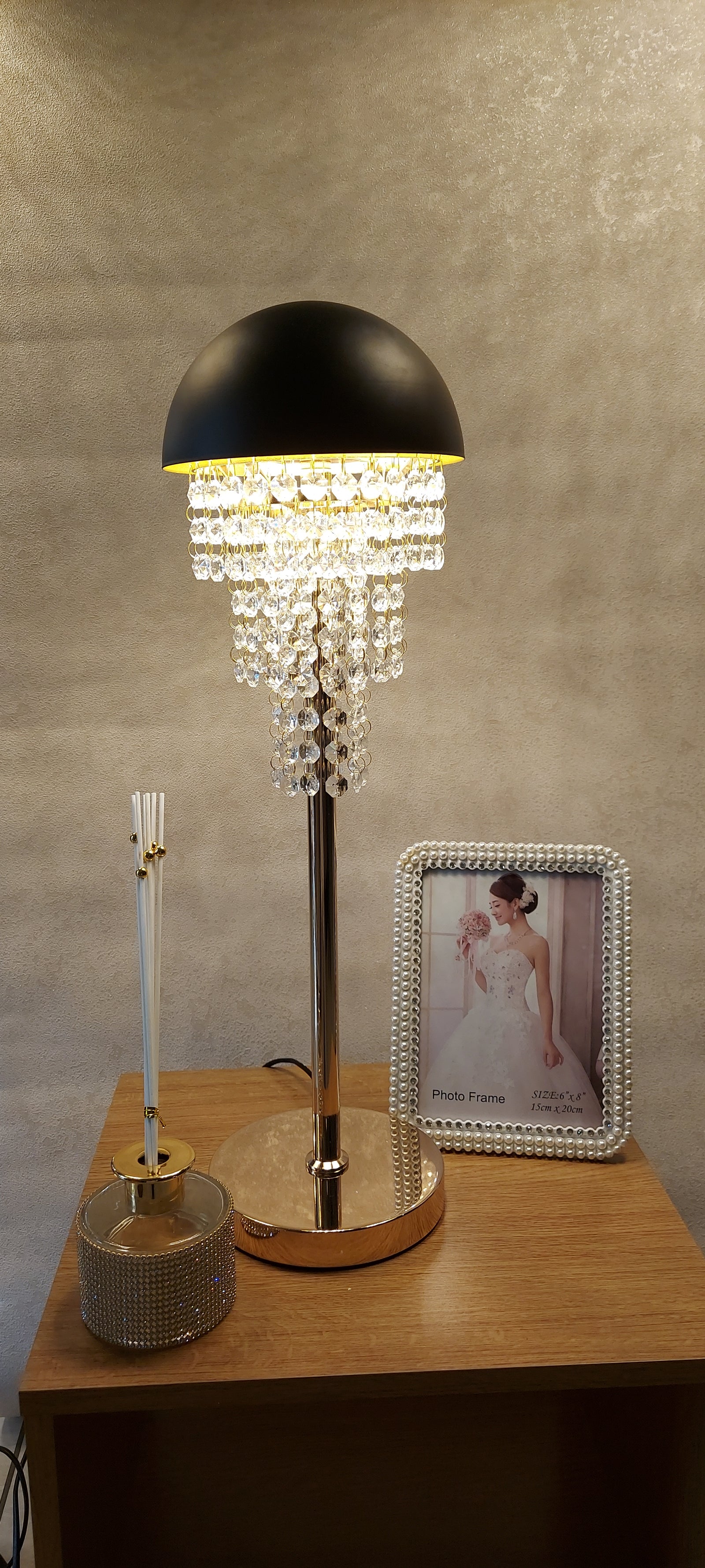 Dune Crystal Pendant Ceiling Light-with matching Floor & Table Lamp with Different colour and design-Y806