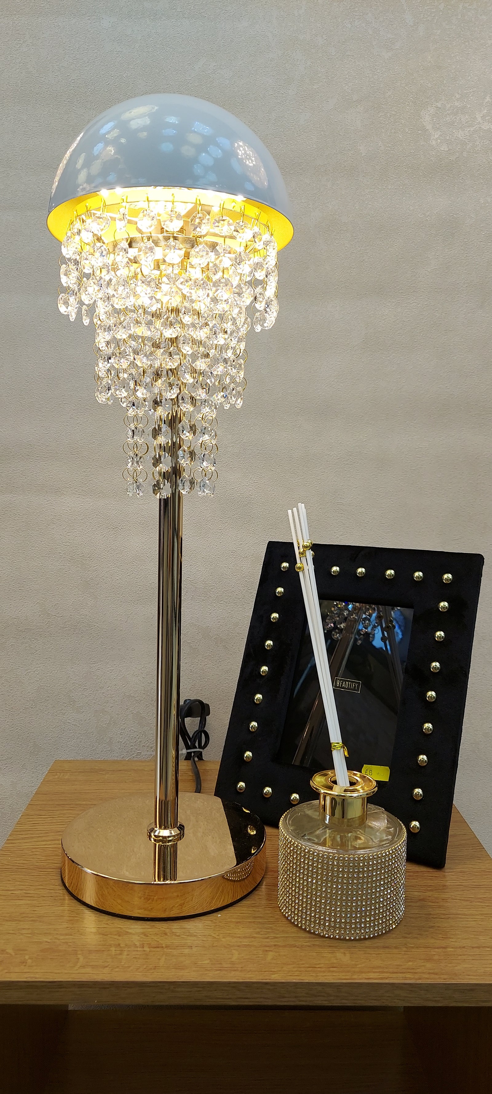 Dune Crystal Pendant Ceiling Light-with matching Floor & Table Lamp with Different colour and design-Y806