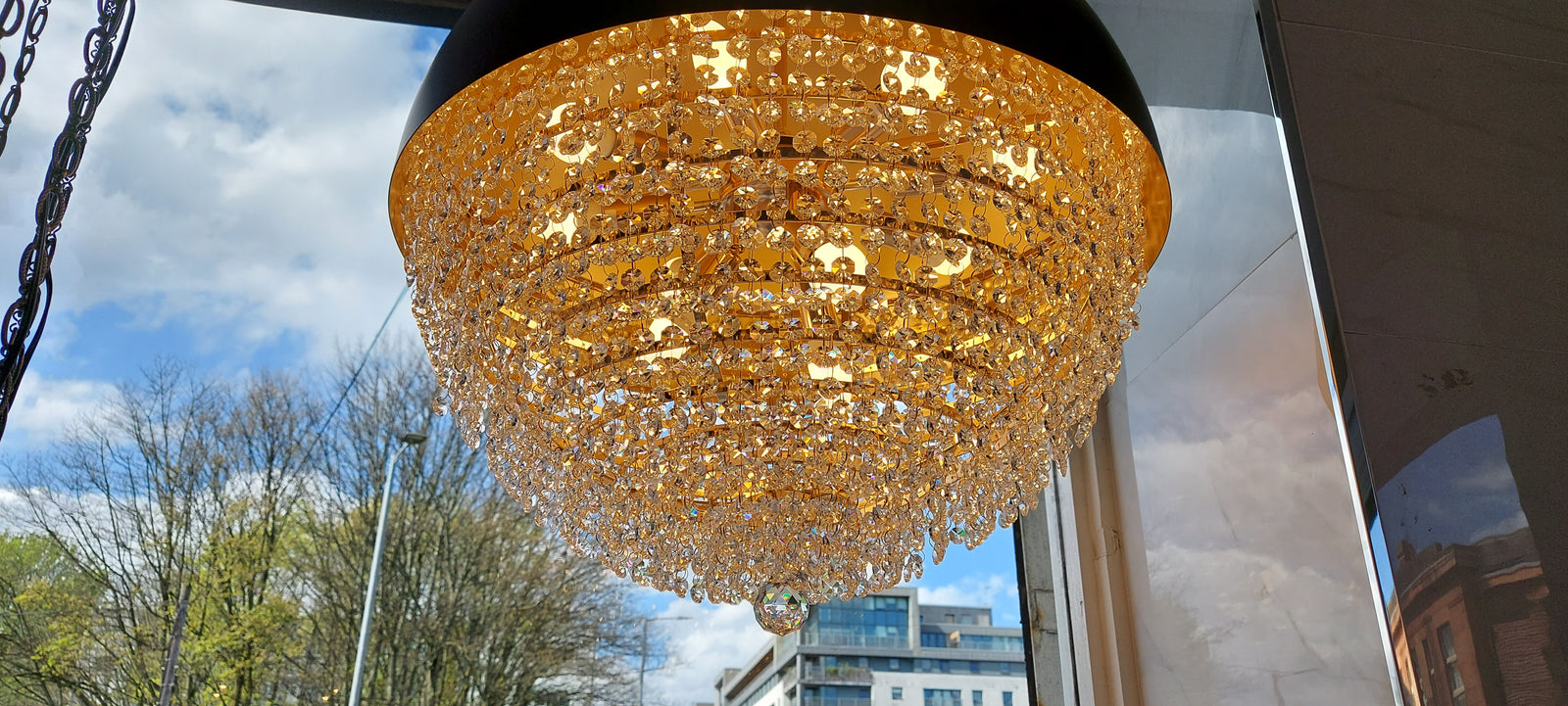 Dune Crystal Pendant Ceiling Light-with matching Floor & Table Lamp with Different colour and design-Y806
