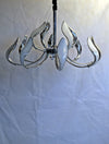 Modern Upwards Wavy LED Light-2131-8+4 2-tier