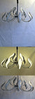Modern Upwards Wavy LED Light-2131-8+4 2-tier