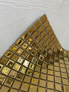 Mirrored Silver Metal Ceramic Mosaic Tile-300*300*8mm-11sheets-1m2