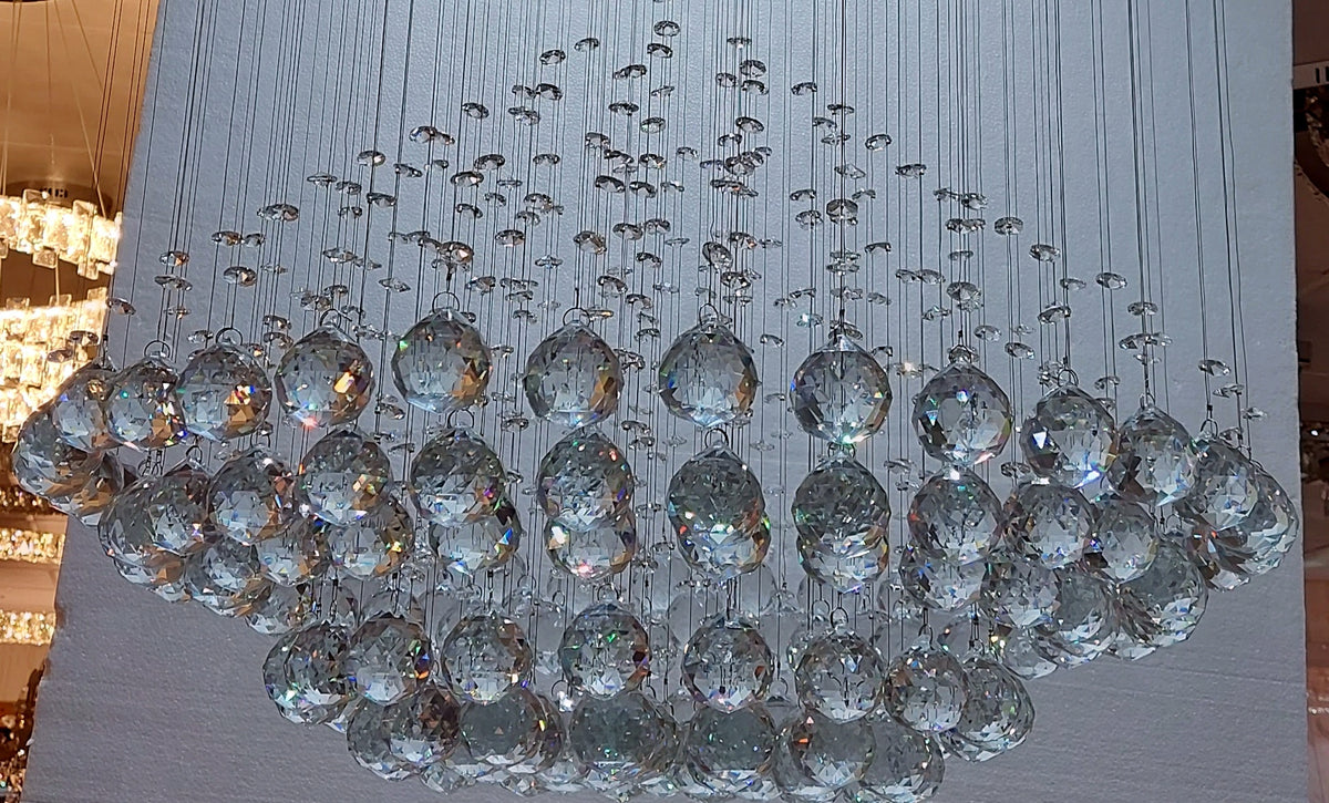 Modern Crystal Dropping LED Chandelier Light(1911-600)