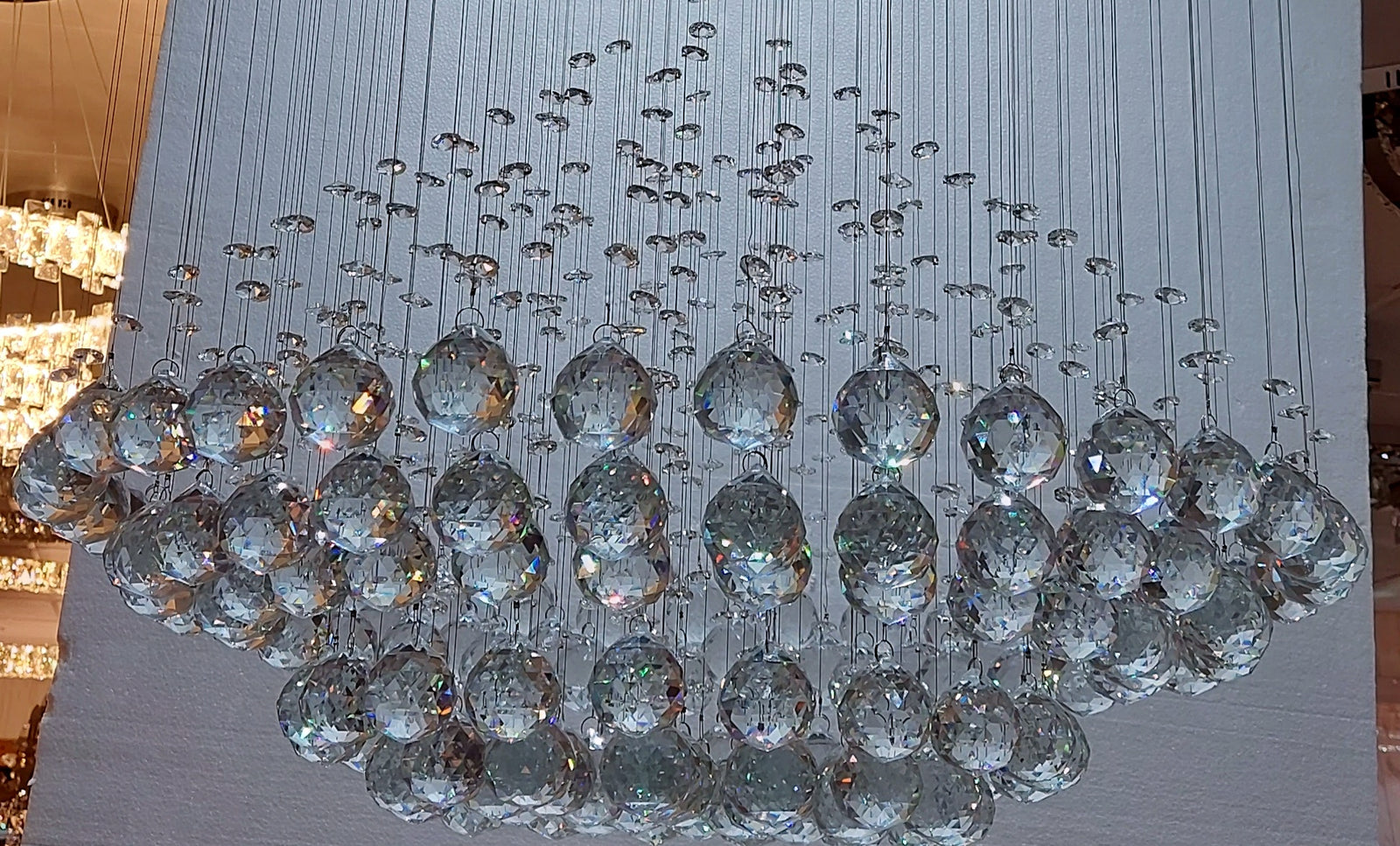 Modern Crystal Dropping LED Chandelier Light(1911-600)