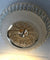 Circular glass ceiling mounted crystallic shaded light [31233-500 | 31233-600]