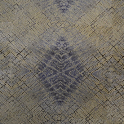 Blue triangular scratch imprint uxury modern wallpaper
