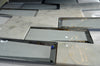 Grey Marble and Mirror Glass elegant and modern mosaic tiles-300*300*8mm-11sheets-1m2