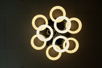 LED multicoloured mounted ceiling light [large | 4031-12]