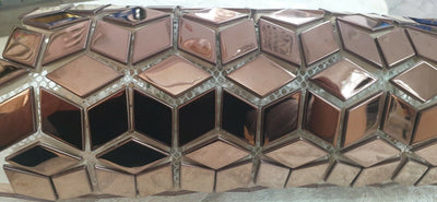 Diamond Aluminium Ceramic Mosaic Tiles | 1 sheet300 x300 x 8mm | 11=1m2