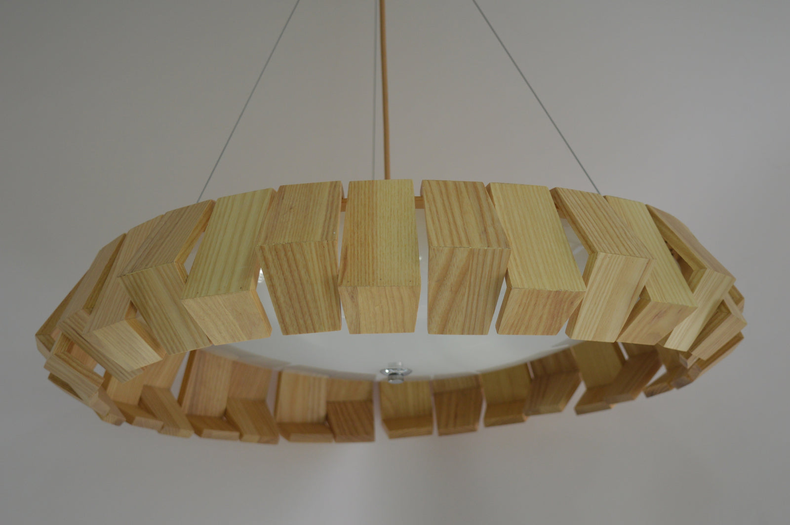 Triangle Wooden Pendant Lights
