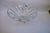 Golden Crystal Glass Bowl / Fruit Plate