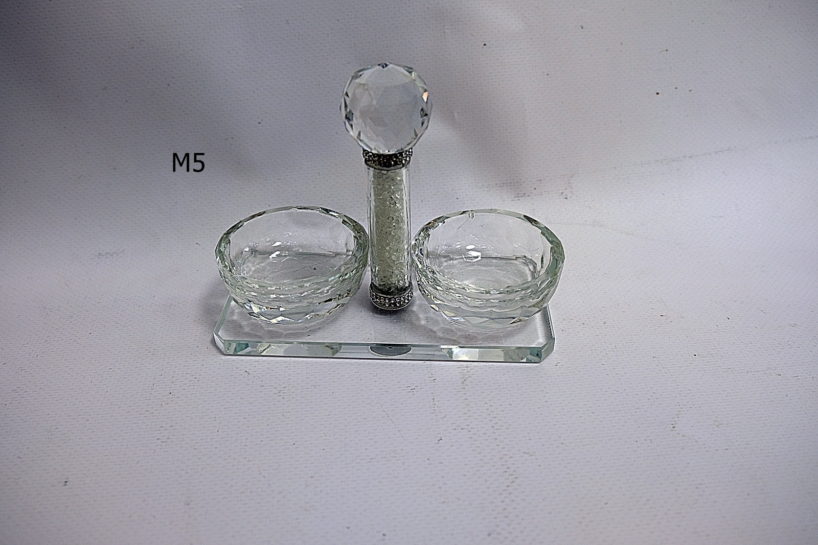 Dual Crystal Candle Holders