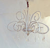 Gold Swirl Modern Yet Vintage Chandelier