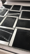 Porcelain and Aluminium mosaic tile