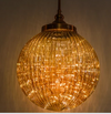 Gold Glass Ceiling Light