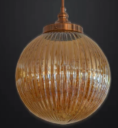 Gold Glass Pendant Ceiling Lights