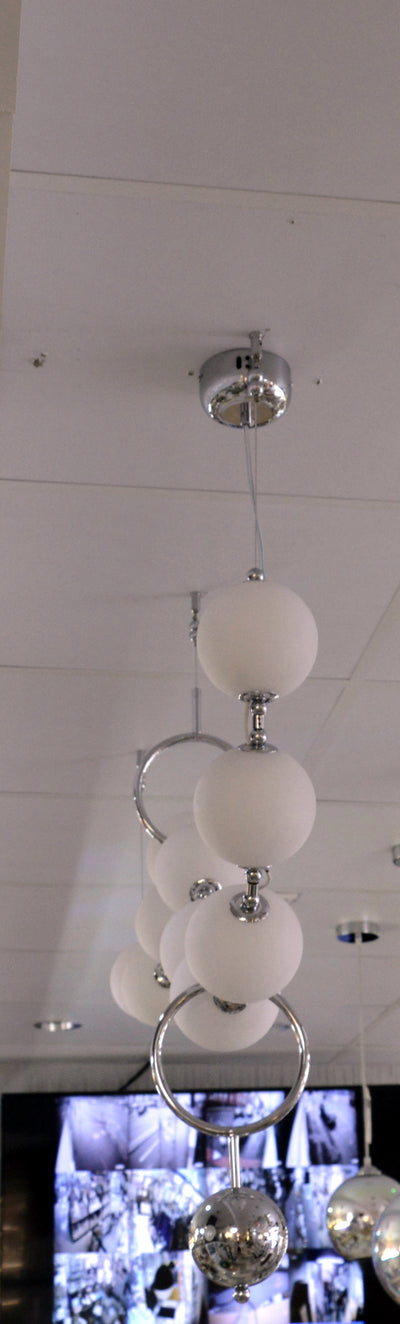 White long adjustable position modern geometric light [D8070 A-B]