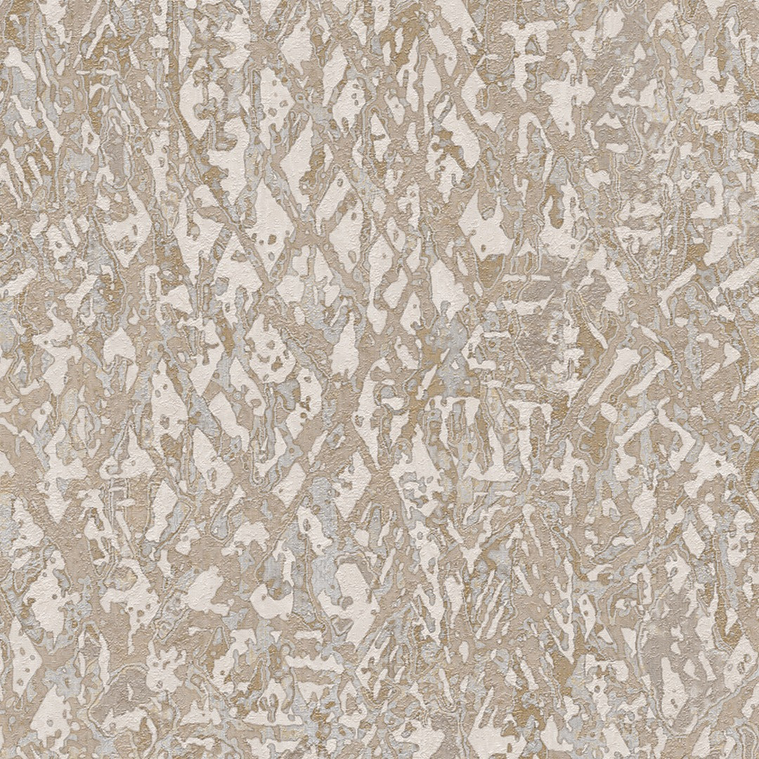 Lifestyle Luxury Wallpapers in Grey with silver Textured & Grey with Beige Textured-10mtr Length and 1mtr Width-Equal to Normal 2Rolls-DK.23240-1 & 3