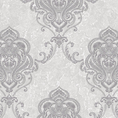 Kingston Damask King Wallpaper -10mtr Length and 1mtr Width-DK.260001-1,3 & 4 with matching textured wallpapers