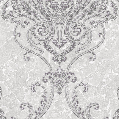 Kingston Damask King Wallpaper -10mtr Length and 1mtr Width-DK.260001-1,3 & 4 with matching textured wallpapers