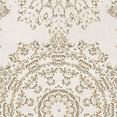 Secret Palace Stone-Grey, Cream & Black Wallpapers-DK.T21250-1,2 & 4