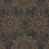 Secret Palace Stone-Grey, Cream & Black Wallpapers-DK.T21250-1,2 & 4