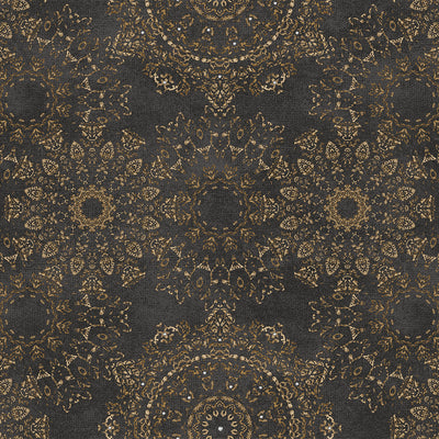 Secret Palace Stone-Grey, Cream & Black Wallpapers-DK.T21250-1,2 & 4