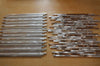 Wooden Grey Aluminium Mosaic Tile | 1 sheet 30cm x 30cm 8mm | 11 sheets 1sqm