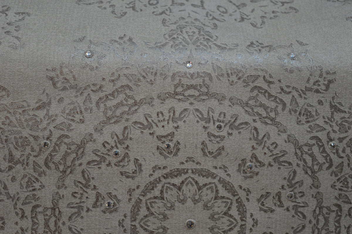 Secret Palace diamond wallpapers -Grey, Cream & Black Wallpapers-DK.T21250-1,2 & 4