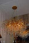 Pendant-Glass Rain Drop Gold Pendant Ceiling Light-A3139/500, 800 & 1000*500