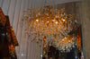 Pendant-Glass Rain Drop Gold Pendant Ceiling Light-A3139/500, 800 & 1000*500