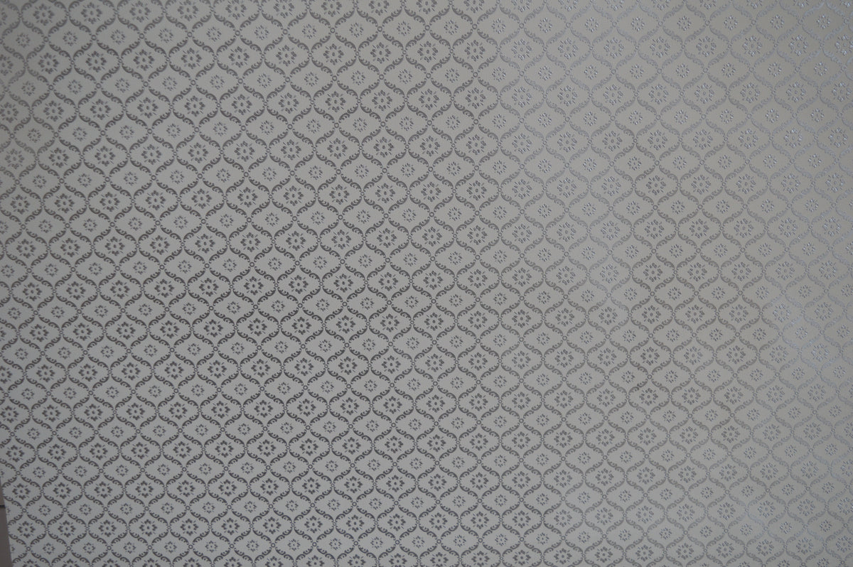 White & Silver Victoria Sawoy Wallpapers - DK.17175-5