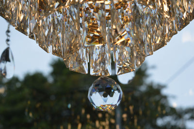 Modern Luxury Crystal Chandeliers –Round(Gold)-6806-8 & 10,Rectangle-6810-10K