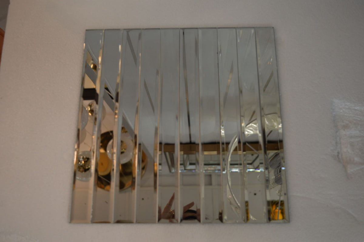 MIRROR METRO MOSAIC TILES REFLEXION RECTANGLE- 300*300*8mm-11sheets-1m2-DZ3303