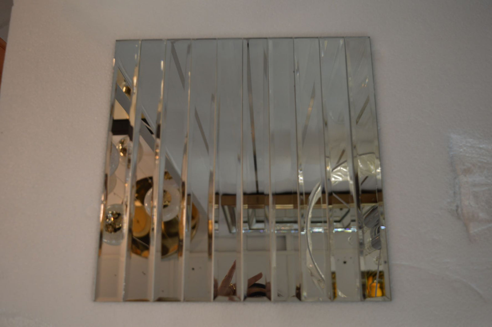 MIRROR METRO MOSAIC TILES REFLEXION RECTANGLE- 300*300*8mm-11sheets-1m2-DZ3303