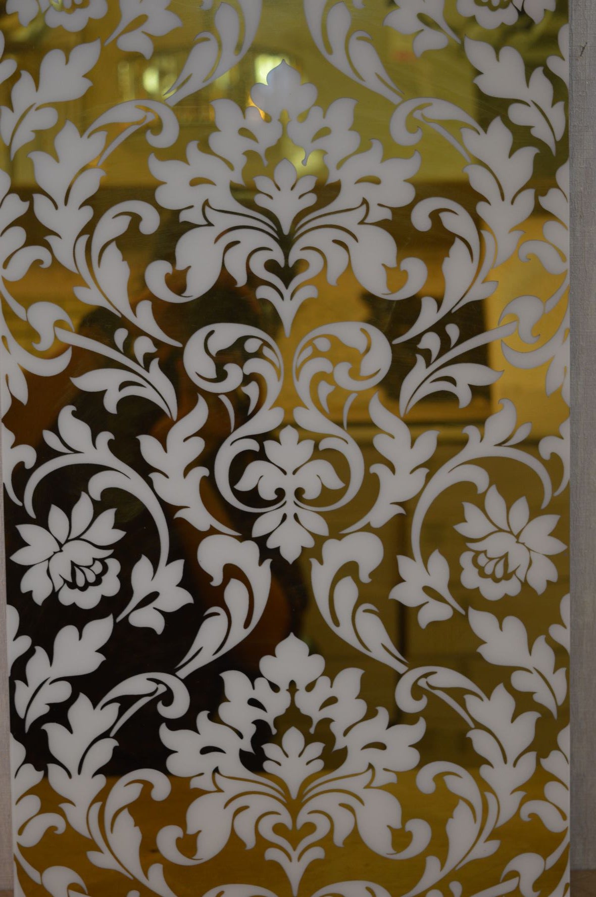 Gold & White Swirls Porcelain Décor Wall & Floor Tiles-300*600*10mm-6sheets-1m2-DEC-MIRO749