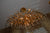 Pendant-Glass Rain Drop Gold Pendant Ceiling Light-A3139/500, 800 & 1000*500